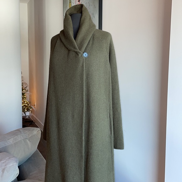 Stunning Olive Vince Cardigan XXS - Picture 4 of 6